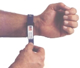 Bracelet velcro anti-statique